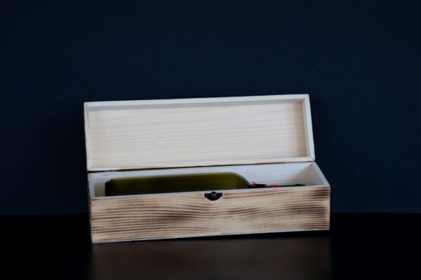 Kuti për një shishe (me djegje)