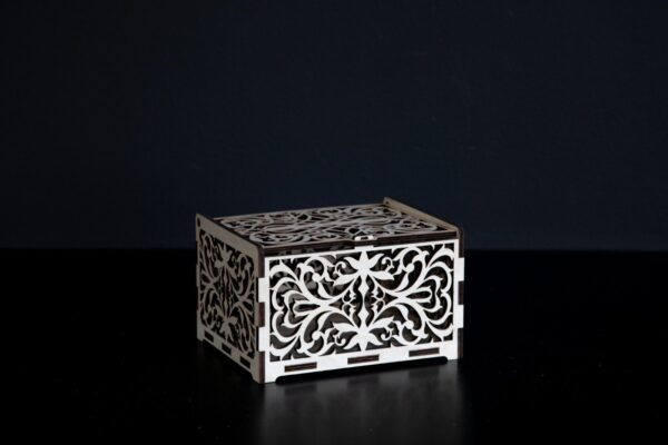 Kuti e punuar me lazer