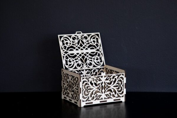 Kuti e punuar me lazer